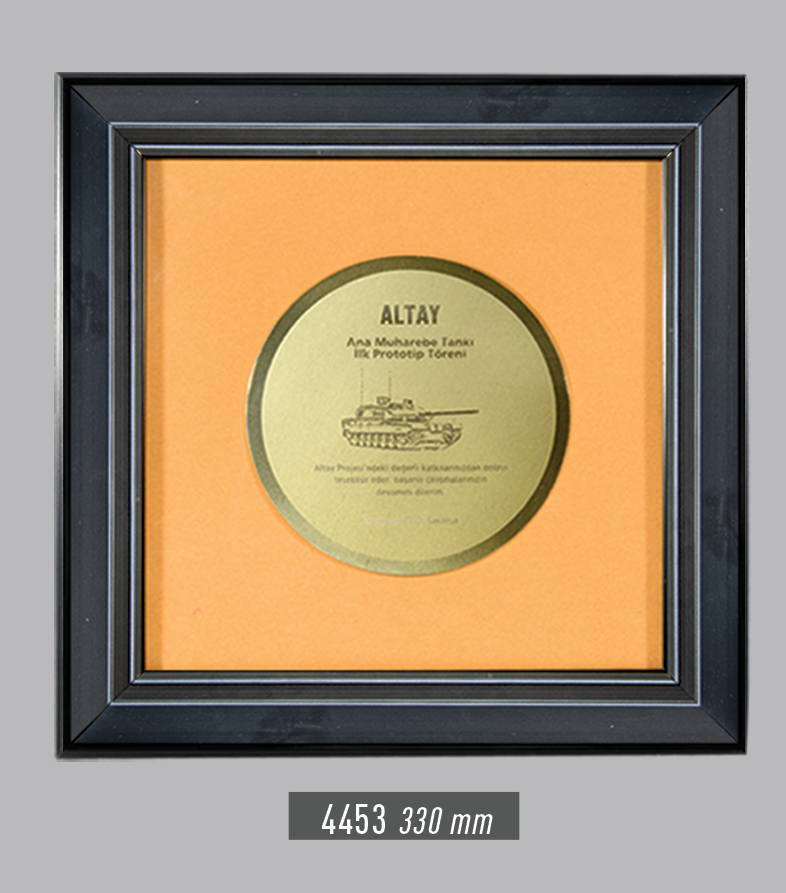 4453 - Plaket